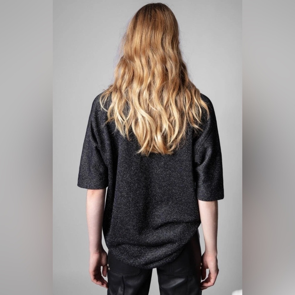Zadig & Voltaire - Portland Sweatshirt - Black Small - Picture 4 of 10